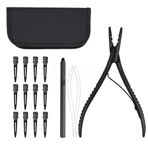 Kit de Pinzas para Extensiones de Cabello de Alta Resistencia con Mangos Antideslizantes Diseñado para el Trabajo Diario en Salón - Product Image 1