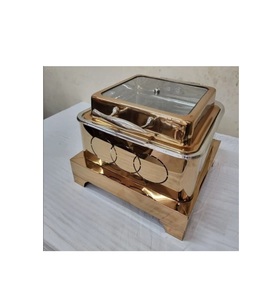 Chauffe-plats de luxe de qualité supérieure, fabriqué à la main, style classique, nouveau, vente en gros, acier inoxydable, capacité de 150 L - Product Image 2