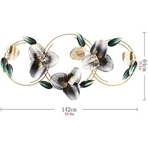 รูปปั้นเหล็กติดผนังแนวศิลปะสมัยใหม่พร้อมลายเส้นหนาและดีไซน์แอบสแตรกสำหรับตกแต่งบ้านอินเทรนด์ - Product Image 5