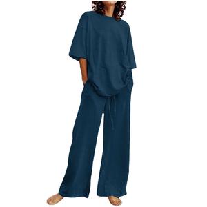 Custom Velvet Tracksuit for <b>Women</b> Velour 2 Piece Set Winter <b>Fleece</b> Tracksuit <b>Women</b> Sportswear Solid <b>Pattern</b> Stylish - Product Image 1