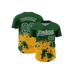 New Reasonable Price High Quality Breathable Short Summer Baseball Jersey Pakistan Made Customizable 100% Polyester OEM Service - Product Image 6