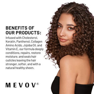 Крем для глубокого кондиционирования холестерина с витамином е для восстановления поврежденных волос и волос с собственной торговой маркой - Product Image 6