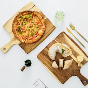 Handcrafted natural <b>wooden</b> <b>serving</b> <b>platters</b> lowest price best quality wood food <b>platter</b> board made in Vietnam - Product Image 4