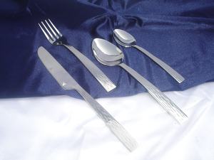 Ensembles de couverts en métal personnalisables de luxe de haute qualité en acier inoxydable couteau fourchette cuillère ensembles de couverts ensemble de couverts en argent pour hôtel - Product Image 6