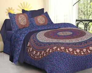 עאפרין פופי לבן מיטה זוגית עם כיסוי כרית מחיר סיטונאי מצעים לעיצוב הבית משטח מיטה