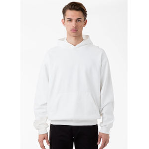 14oz. Sweat-shirt à capuche en polaire pour homme, 50% coton, 50% Polyester, Logo - Product Image 3