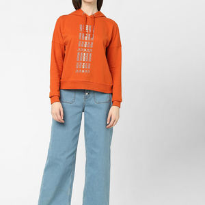 Décontracté, Streetwear, Épaule tombante, Respirant, Vente entière écologique Anti-rides, Vêtements respirants pour sweats à capuche pour femmes - Product Image 6