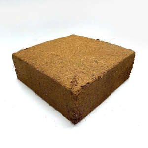 Low EC Coco Peat Block 5kg Premium Washed Coir Substrate for Plant Growing, <b>Vegetables</b>, Home and Hydroponic By ECO2GO VIETNAM - Product Image 1
