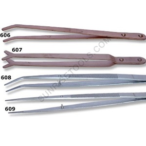 แหนบที่มีหมุดป้องกันการบิดตรง160มม. คีมทองแดงสามารถใช้ได้ในรูปแบบปลายโค้งตรง & แบบปลา - Product Image 2