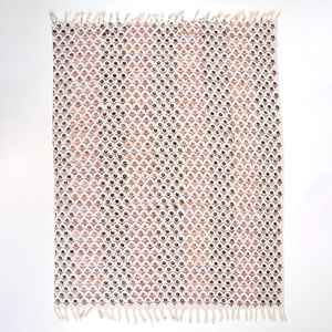 Indian Hand Block Printed Eco-Friendly Modern <b>Throw</b> <b>Blanket</b> for Sofa Couch & Home Decor - Product Image 1