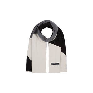 Ocean Blue Bufanda a rayas para hombre Textura suave gruesa Puzo Color Block Ropa de punto - Product Image 3