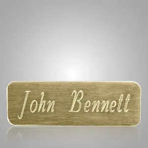 แผ่นทองเหลืองสลักชื่อสำหรับงานหัตถกรรมโลหะสำหรับโรงเรียนบริษัทบ้านและสำนักงาน - Product Image 2