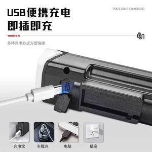 Luz de Bicicleta Recargable por USB, Faro Delantero para Ciclismo de Montaña y Carretera, Linterna Nocturna con Control de Luz - Product Image 2