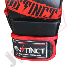 Venta al por mayor profesional Mma guante logotipo personalizado cuero genuino con empuñadura correa de muñeca ajustable para entrenamiento diario - Product Image 4