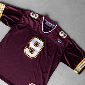 Camiseta Deportiva Retro de Fútbol Americano, Diseño Personalizado al por Mayor, Sublimación Completa, Transpirable, de Secado Rápido, Estilo Corto y Holgado - Product Image 3