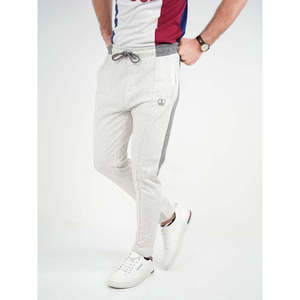 Custom logo Casual Joggers Pants 100% Cotton XL Size Sporty French Terry Material Customizable Logo Elastic Waist Colored Wash - Product Image 3