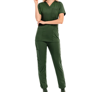 OEM meilleur Service gommage infirmière 2025 nouvelles ventes unisexe mode Logo personnalisé service médical hôpital uniforme d'infirmière pour la vente en gros - Product Image 4