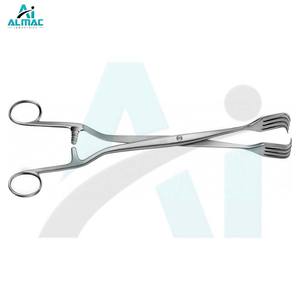 Juego de Instrumentos de Tenáculos Pratt Profesionales ALMAC para Cirujanos Ginecológicos, Operación Manual, Certificado CE, Precisión - Product Image 5