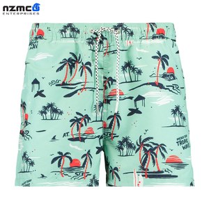 กางเกงขาสั้นผ้าโพลีเอสเตอร์สำหรับผู้ชายกางเกงลำลองสำหรับ100% ว่ายน้ำพิมพ์ลายดิจิทัลโลโก้ได้ตามต้องการ - Product Image 5