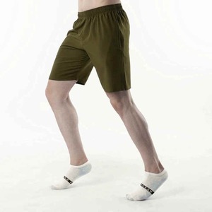 Pantalones cortos de entrenamiento de calle de algodón 100% para hombre, material de secado rápido ecológico, deportes de verano, bolsillos laterales transpirables, amigables para el gimnasio - Product Image 3