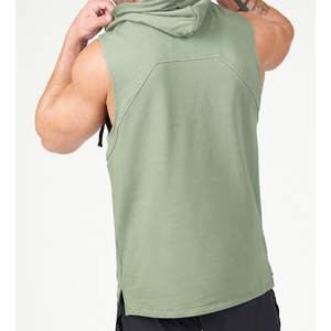 Sweat-shirt à capuche sans manches Air Flex de qualité supérieure pour hommes, tenue décontractée, pulls à capuche personnalisés avec logos et design - Product Image 3