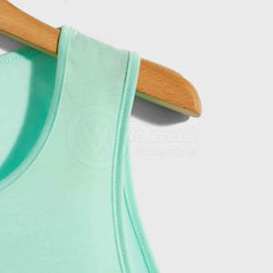 Débardeur de haute qualité respirant à séchage rapide en tissu tricoté écologique pour hommes Style décontracté pour l'exercice de gymnastique-Ventes directes d'usine - Product Image 5