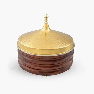 Couvercle en métal incroyable le plus vendu avec base inférieure Nouvelle arrivée Ustensiles de cuisine traditionnels Vaisselle fabuleuse - Product Image 2