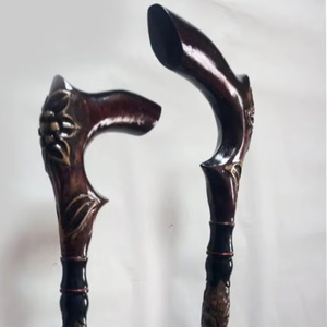 ไม้เท้าเดินป่าตั้งแคมป์ทำจากไม้เคลือบเงาขนาด122ซม. ดีไซน์ตามสั่งโรงงาน15ปี - Product Image 1