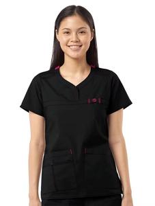 Medical <b>Scrubs</b> Uniforms Women <b>Scrub</b> Nurse Uniform <b>Top</b> for Hospital OEM Service <b>scrub</b> nurse - Product Image 4
