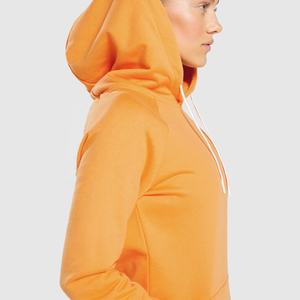 Meilleur pull à capuche de haute qualité pour femmes haut décontracté thermique personnalisé avec logo brodé d'automne en tricot sur le devant pour les femmes - Product Image 4