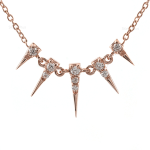 Bộ sưu tập mới <span class=keywords><strong>Tesoro</strong></span> phụ nữ thời trang kim cương 14k goldnecklace handmade linkchain tối thiểu Vòng cổ forwomen producible trong 10k/18k - Product Image 2