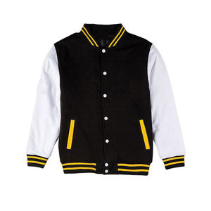 Veste universitaire de qualité supérieure, résistante au soleil, en polaire de haute qualité, veste bomber universitaire personnalisée, veste de baseball - Product Image 6