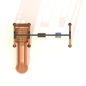 Modèle de terrain de jeu en bois pour enfants SG0938, toboggan simple et double balançoire, plastique durable pour une utilisation à l'école ou au parc - Product Image 3
