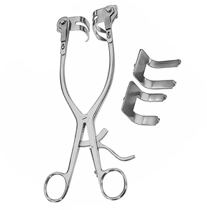 Retractor de hemilaminectomía Hoen con 2 cuchillas Retractor de cirugía general de 10 pulgadas de IMANS ENTERPRISES - Product Image 1