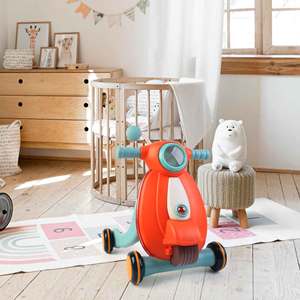 ROBINCOOL PINK BABY WALKER avec LUMIÈRES et VERROUT DE ROUE 43 X 45 X 52 CM Jouets à tirer et trotteurs - Product Image 2