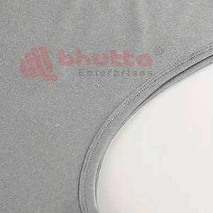 Hoodie sans manches en satin tricoté respirant pour homme, idéal pour l'entraînement sportif estival - Coton biologique, couleurs et tailles personnalisables - Product Image 3