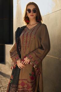 Robes de soirée pakistanaises respirantes, longues jusqu'au sol, pour femmes musulmanes, à une épaule, style A, ornées de perles, pour les fêtes de fiançailles, naturelles - Product Image 2