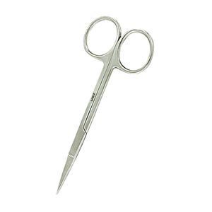 Tijeras Profesionales para Bigote y Barba, Hoja Afilada de Acero con Alto Contenido de Carbono, Tijeras Pequeñas para Cortar el Cabello, para Cuidado Personal, para Zurdos - Product Image 2