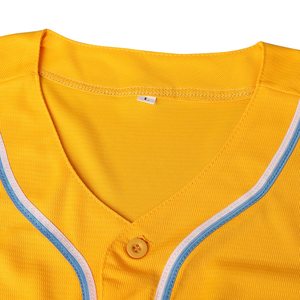 Custom Men's Button-Down <b>Baseball</b> Jersey with Name and Number Logo New Sports Design Breathable Sportswear <b>Baseball</b> Jersey - Product Image 4