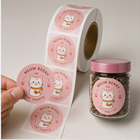 Umweltfreundliche Aufkleber-Etiketten Produktetiketten Kundenspezifische Aufkleber-Etiketten aus Papiermaterialien und mit Individueller Bedruckung