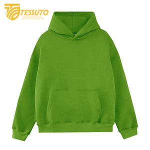 Meilleure qualité impression personnalisée pull à capuche polaire surdimensionné pour hommes 100% coton style Hip Hop avec motif bricolage - Product Image 3