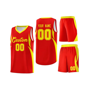 Vêtements de sport, impression personnalisée, uniforme de basket-ball, vente en gros, logo personnalisé, sublimation, maillot et short de basket-ball - Product Image 2