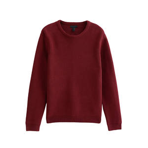 ROYALITE INDUSTRY Pull à col rond pour homme 100% laine coton bio anti-rides anti-rétrécissement anti-boulochage respirant - Product Image 5