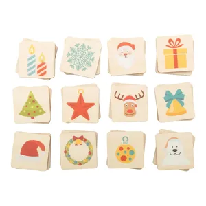 Jeu de mémoire de Noël personnalisé Immermor, jouets promotionnels personnalisables, merchandising - Product Image 1