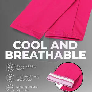 Manchons de bras de sport d'extérieur respirants, grande taille, unisexe, couleurs et tailles personnalisables, légers, extensibles, protection solaire pour la pêche - Product Image 6