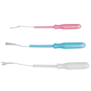 Tampone mestruale vaginale non sbiancato organico igienico femminile con applicatore - Product Image 4