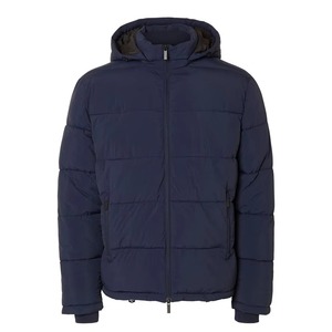 Veste à isolation thermique High Street en toile à capuche imperméable en coton avec logo sur le devant pour les sports de plein air et les voyages - Product Image 4