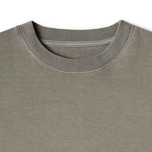 Sweat-shirt unisexe à col rond personnalisé 100% coton Sweat-shirt à col rond surdimensionné en molleton français Sweat-shirt uni Streetwear Hoodie de luxe - Product Image 6