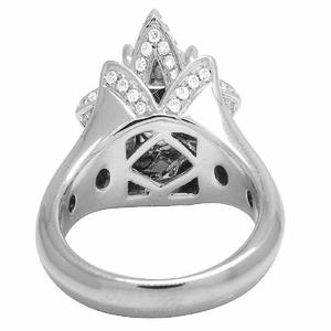 Bague en diamant Moissanite pour mariage et fête en argent sterling S925 pour femme - Product Image 6