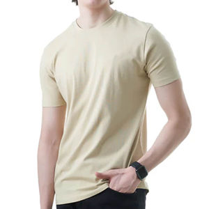 Elegante Camiseta de algodón para ropa informal y semiformal disponible en varios colores, cómoda y personalizable - Product Image 5